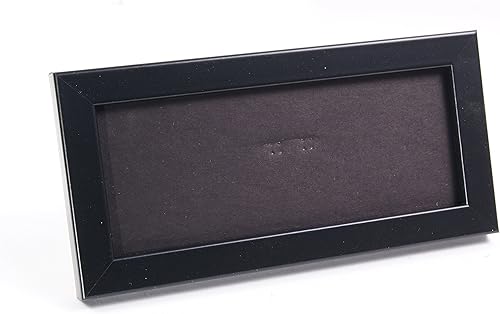 Miniatura 3 de CreativePF 3.5 x 8.5bk Marco de matrícula de Cosmetología de color negro con capacidad para soportes de 3.5 x 8.5 pulgadas con caballete trasero y