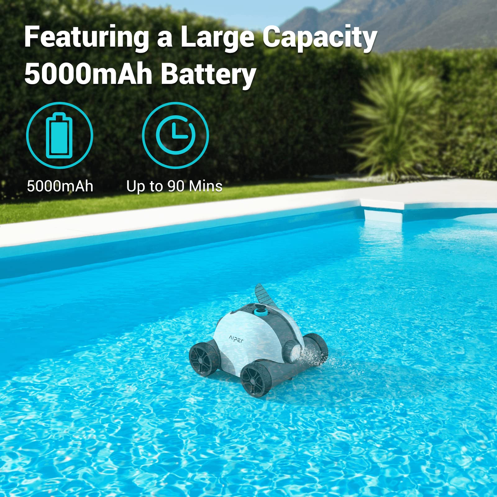 Buy (Seagull 600 Upgrade) AIPER Seagull 1000 Cordless Robotic Pool