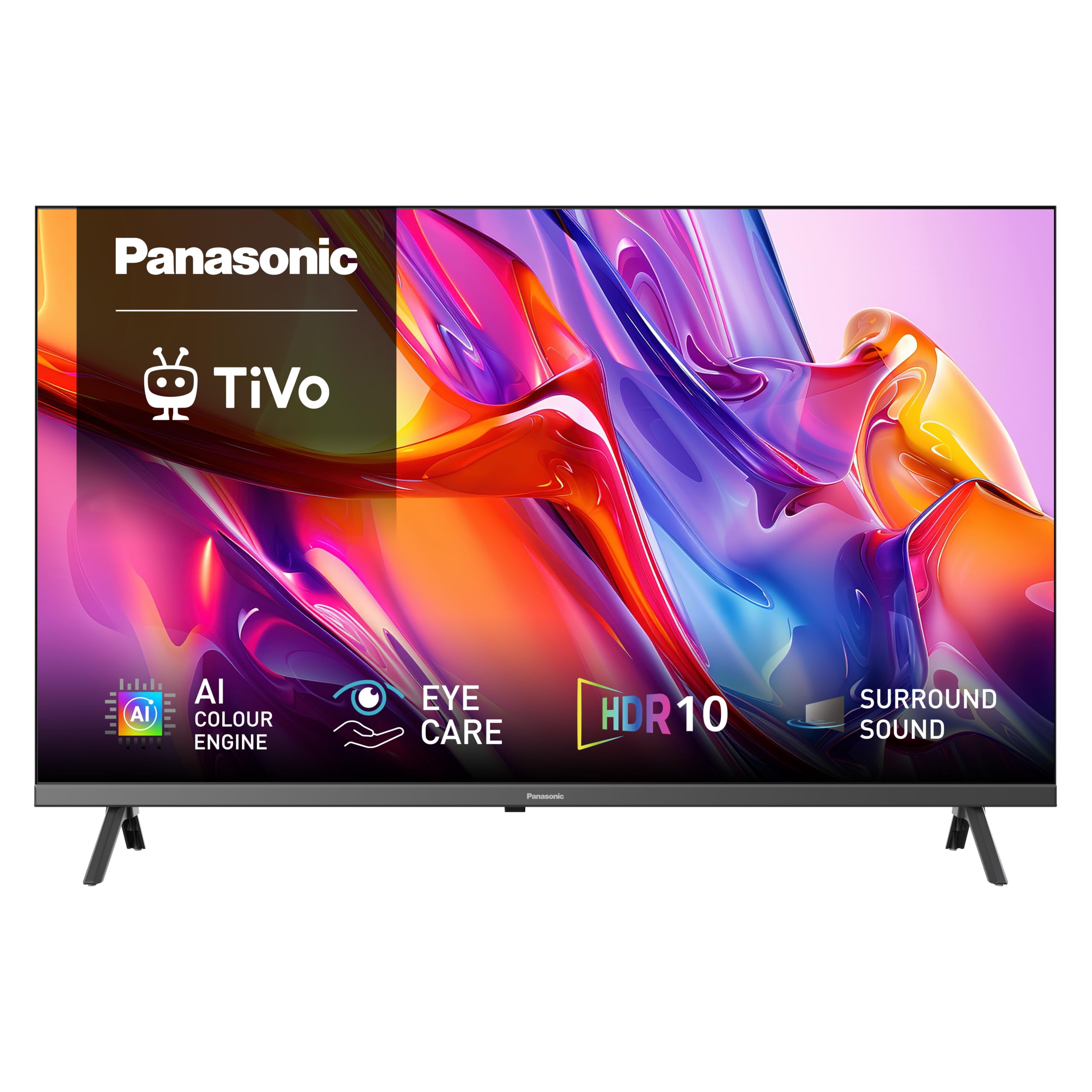 Panasonic TB-32S40C, HD LED TiVo Téléviseur, Smart TV | AI Colour Engine, Apple AirPlay, Bluetooth, Contrôle vocal TiVo, 60Hz, 32" (82cm), S40C Série, 2026