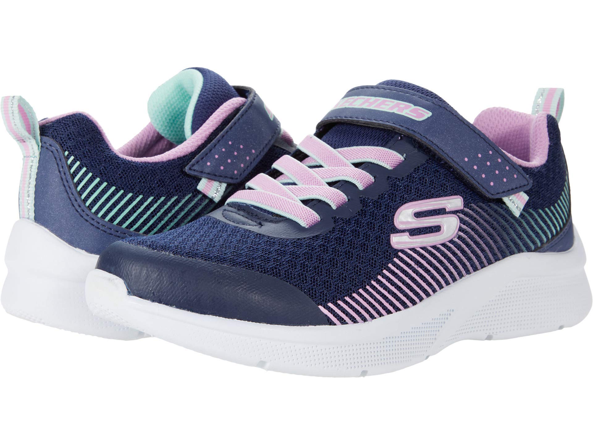 Skechers Mädchen Microspec Sneaker – Bild 3