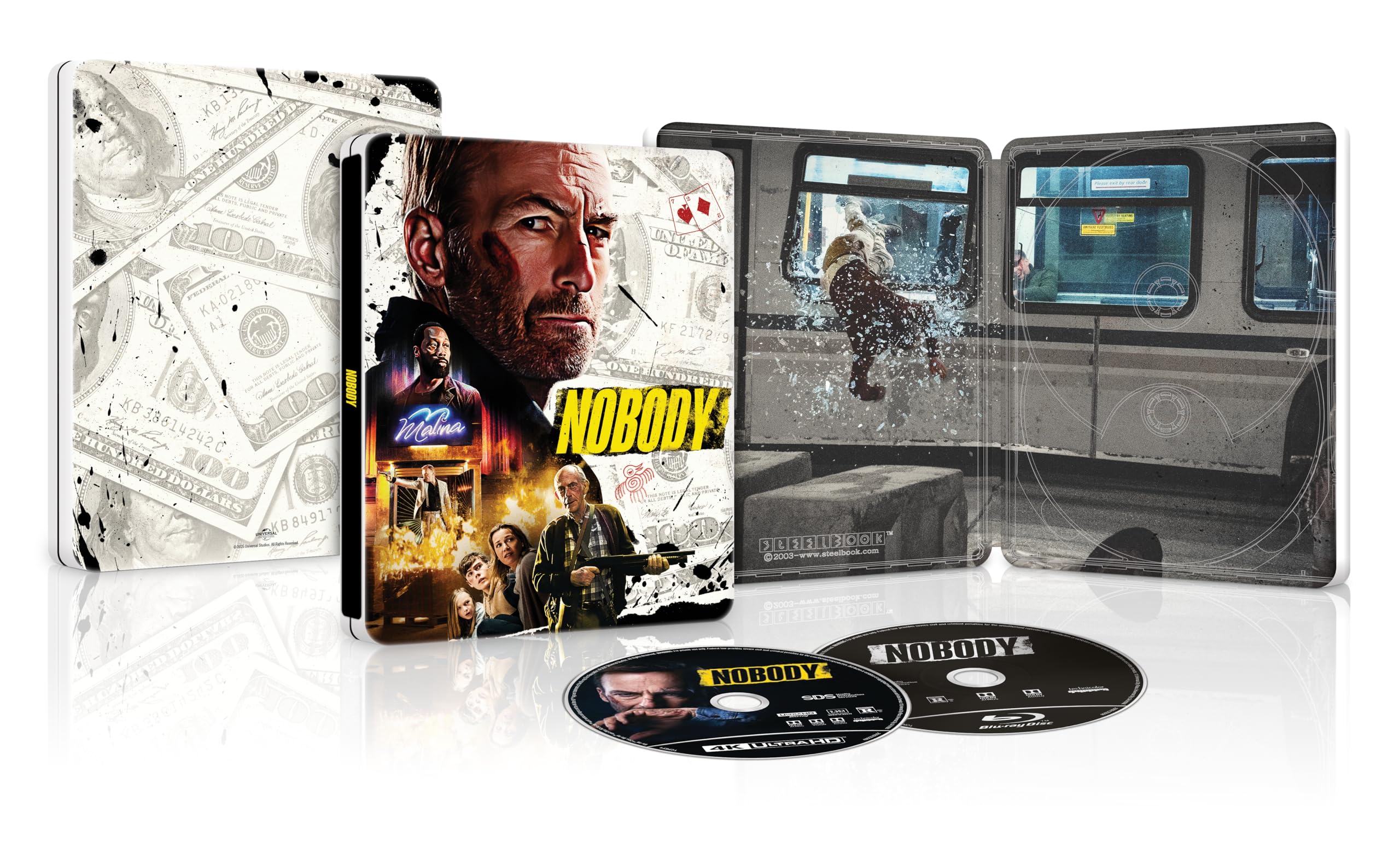 Nobody Collector's Edition [4K UHD & Blu-Ray] Limited Edition Steelbook