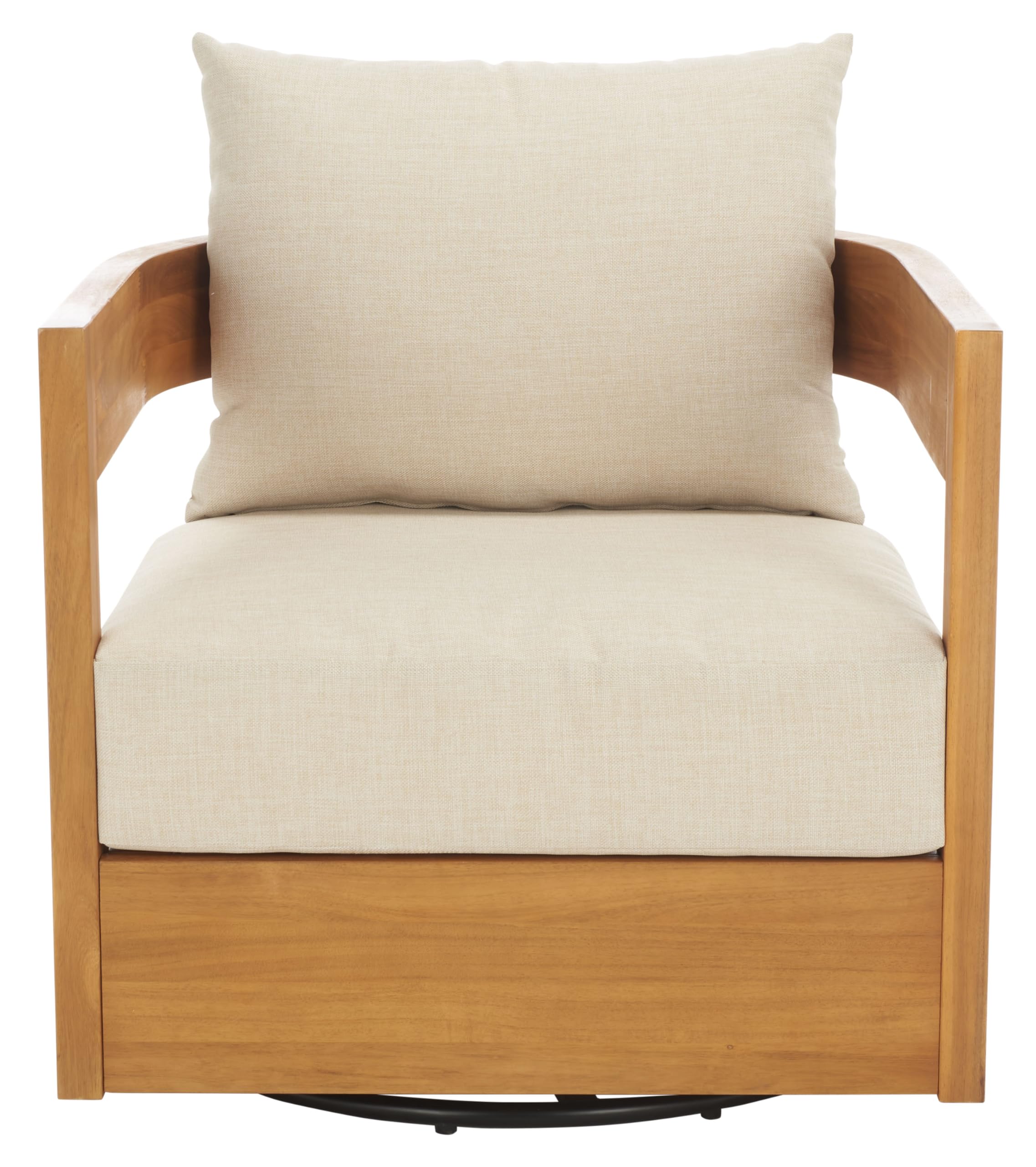 Amazon.com : SAFAVIEH Outdoor Kento Swivel Chair, 7.1
