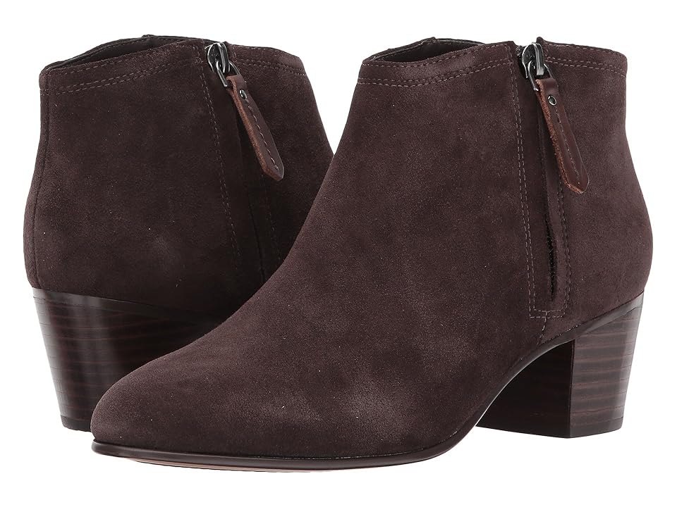 

Clarks Maypearl Alice (Dark Brown Suede) Women's Boots