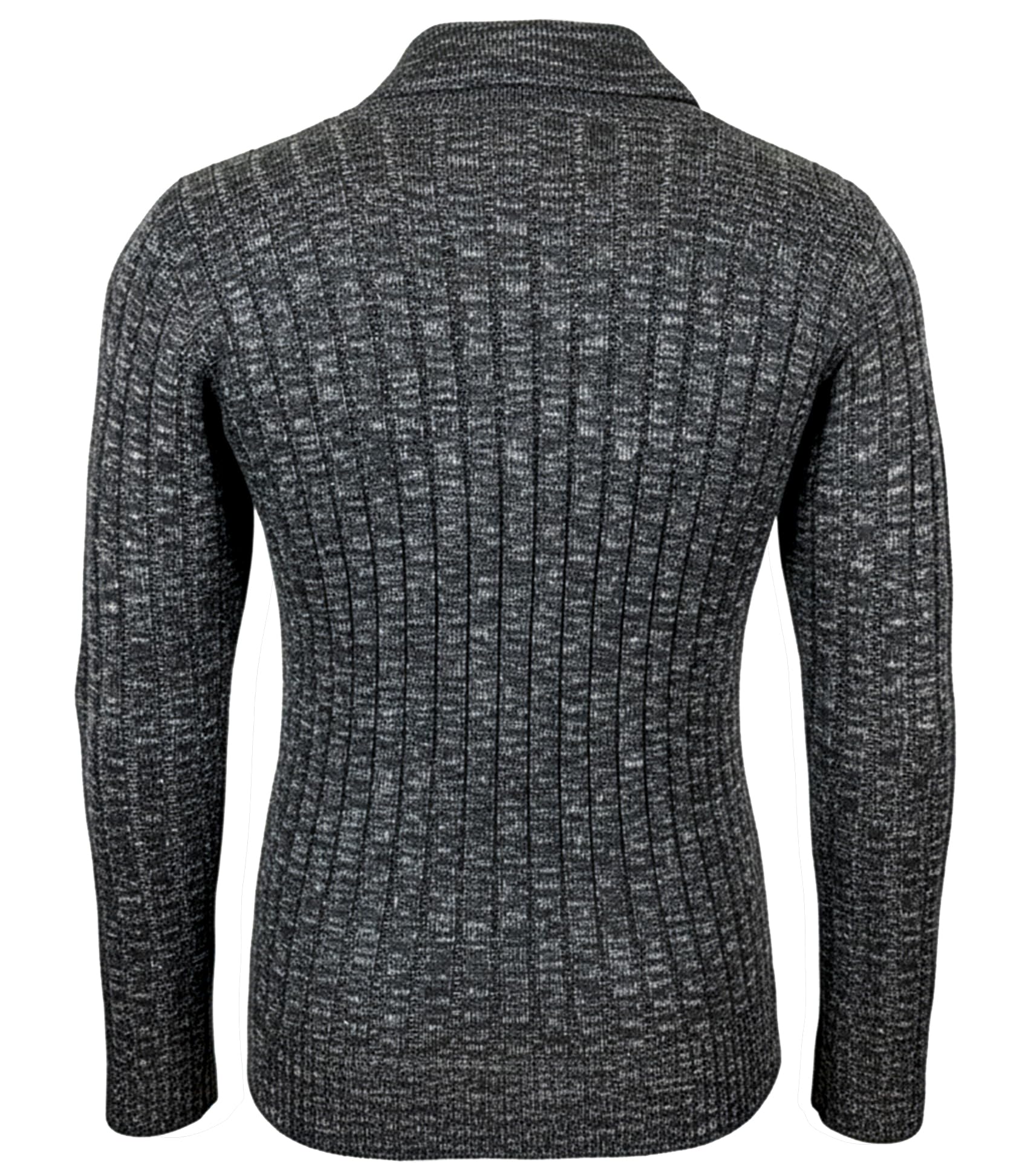 Subliminal Mode Maglione a Maglia Ingrosso Collo Scialle da Uomo Pullover BX292