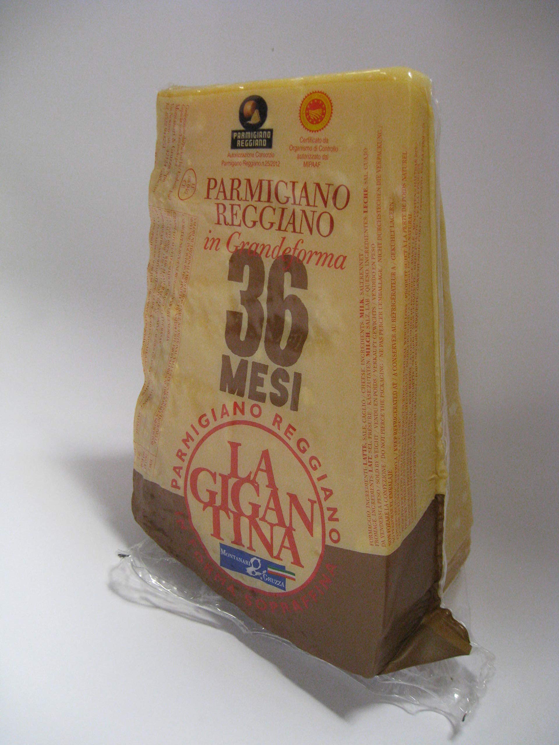 Parmigiano Reggiano - LA GIGANTINA - in forma sopraffina 36 Mesi - Sottovuoto (1000)