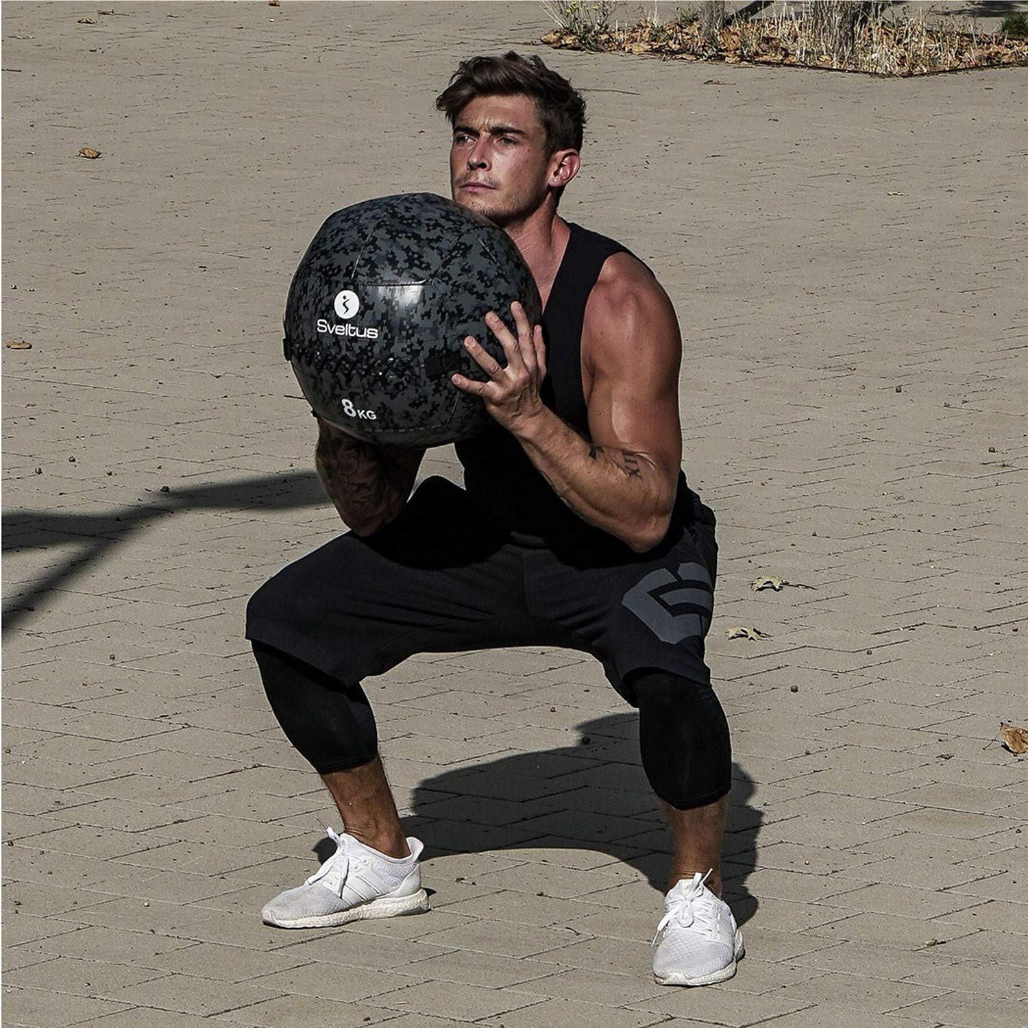 Sveltus - 4926 - Wall ball - Camouflage, 6 kg