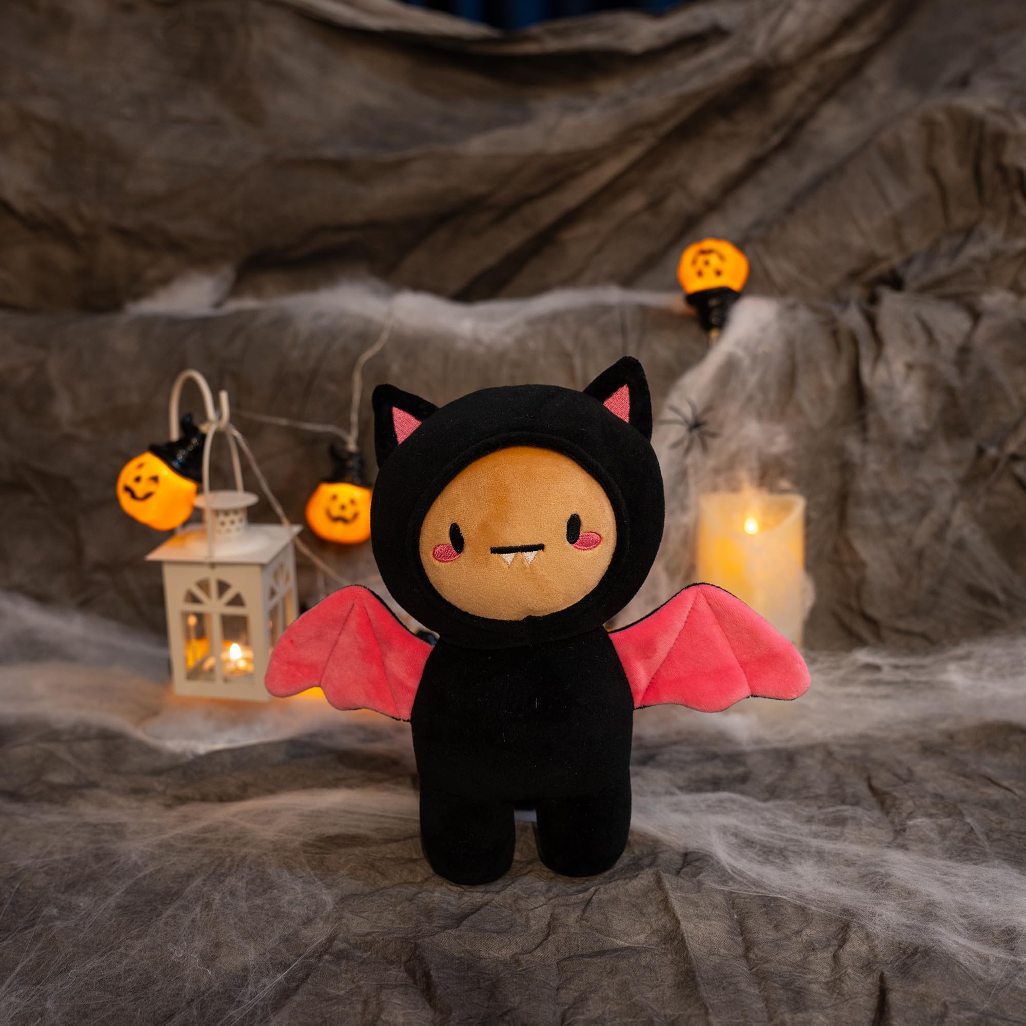Amazon.co.jp: Plushland 10インチ ハロウィン ぬいぐるみ コウモリ
