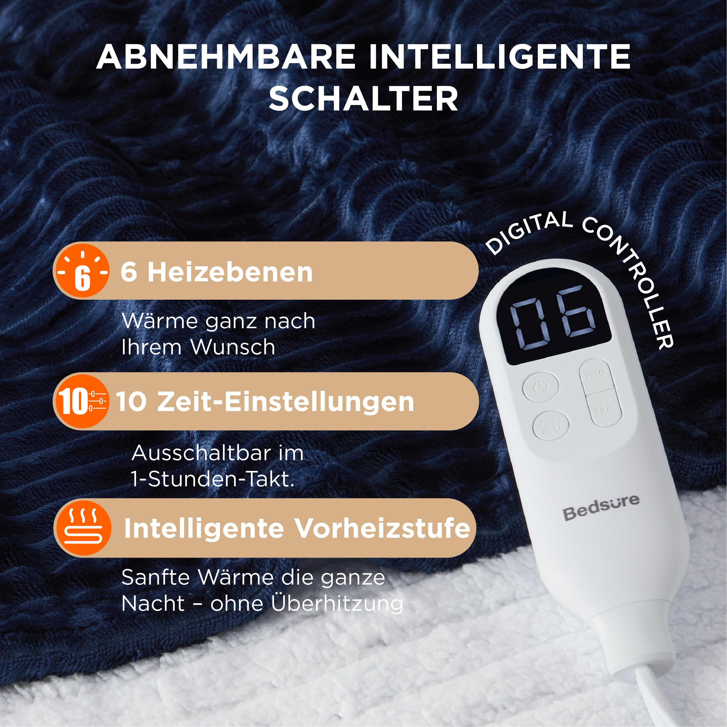 Auronic Elektrische Warmtedeken Duo Pack 180x130 cm - Nu 11% korting