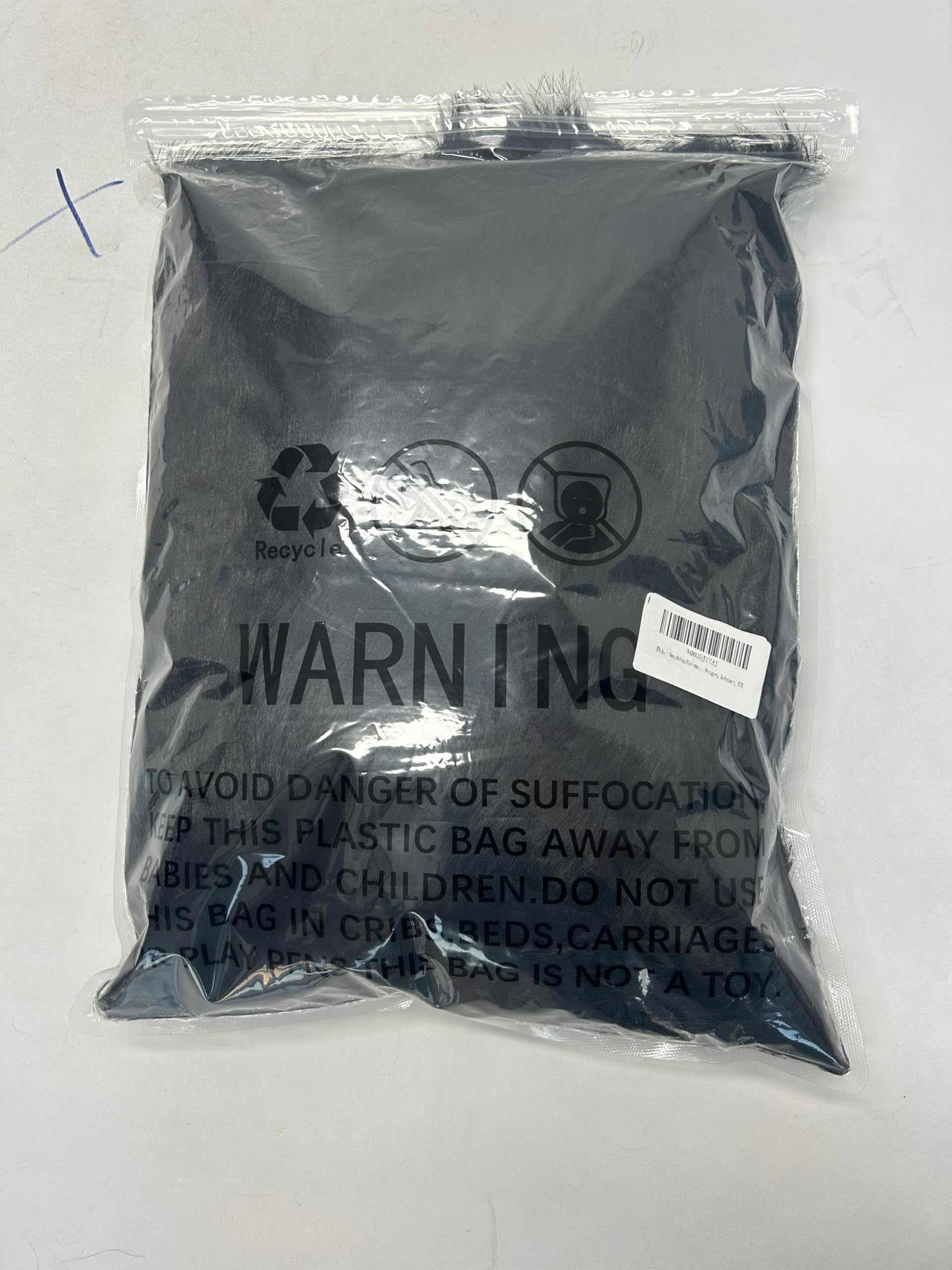 Amazhiyu Abrigo de piel sintética para mujer, chaqueta corta de manga larga, cuello, invierno