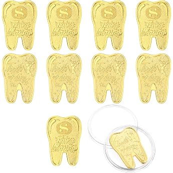 Tooth Fairy Coins Tooth Fairy Gifts Coin Pack of 10