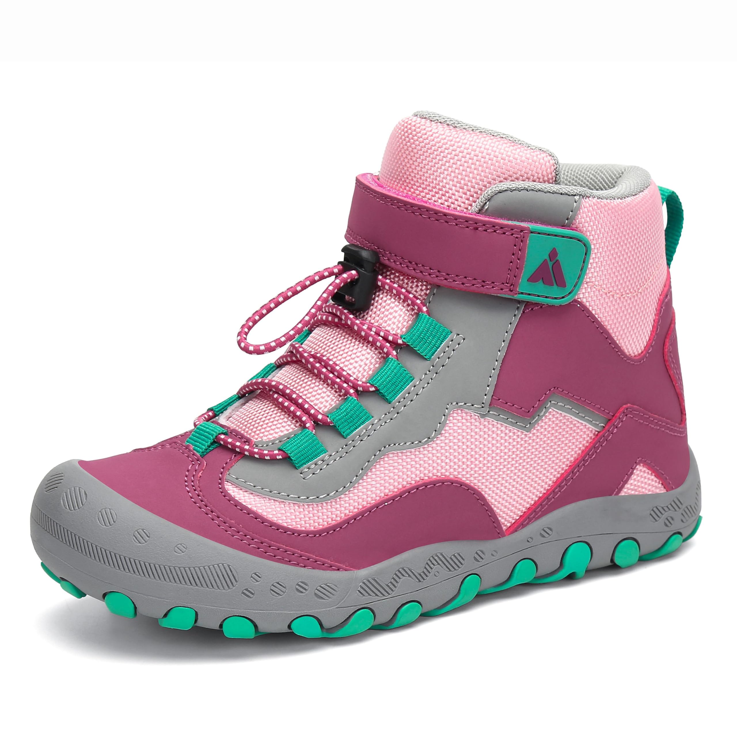 Mishansha Kinder Wanderschuhe Atmungsaktiv Mädchen Kinderschuhe Jungen Trekkingschuhe GR.24-38