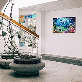 Nattork Jigsaw Puzzles 1000 Pieces for Adults, Families (Sea World) Pieces Fit Together Perfectly