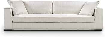 POLY & BARK Capri Fabric Sofa, Bright Ash