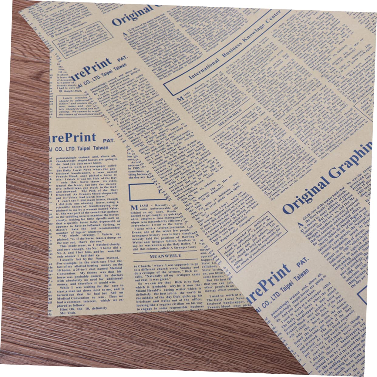 40 Blätter Packpapier Zeitungsverpackungspapier wickelt Verpackungen für Partygeschenke Papierverpackungen Geschenkpapier Geschenkverpackungen verdicken Floristenbedarf Material
