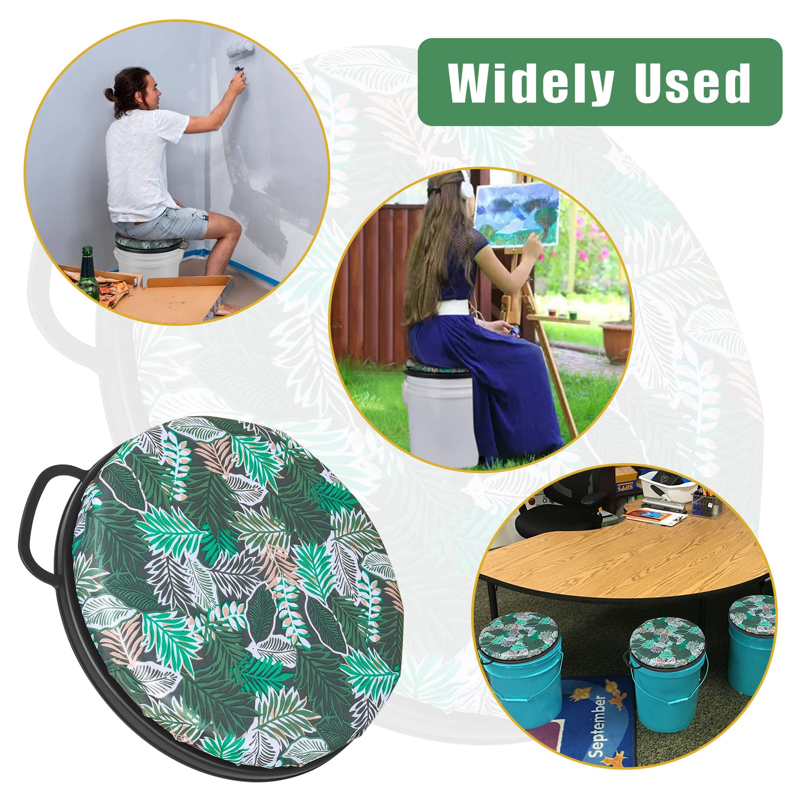 Buying Guide | Foxtune 360-Degree Swivel Bucket Seat, 5 Gallon Bucket Lid