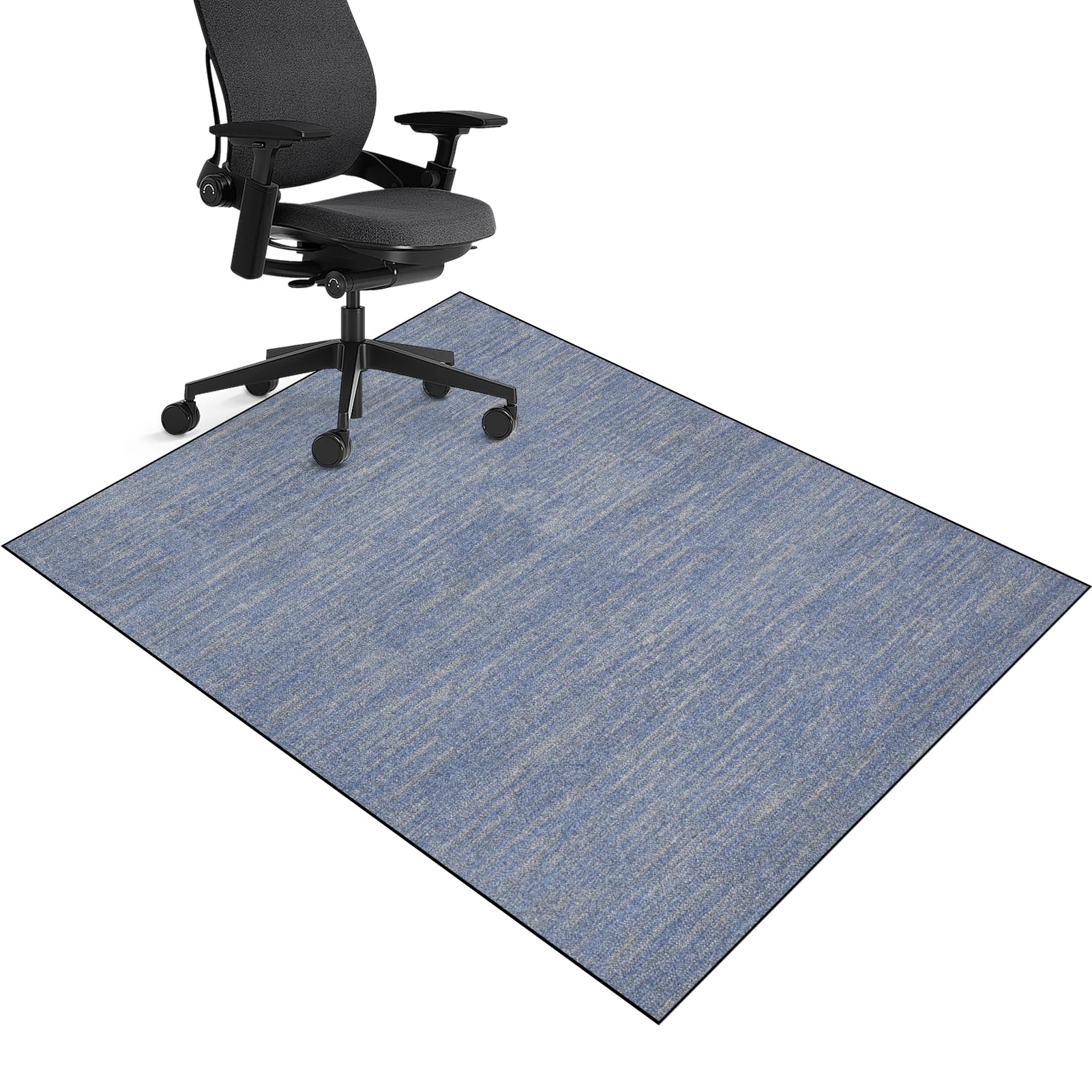 Computer Chair Mat for Carpet, 70 x 80 cm Floor Protection Chair Mat for Hard Floors, Gaming Chair Mat for Carpeted Floor, Desk Chairmats Protector Rug, Floor Protection Mat for Work, Home, Gaming