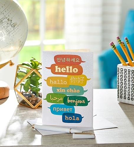 Miniatura 6 de American Greetings Tarjeta en blanco (Hola)