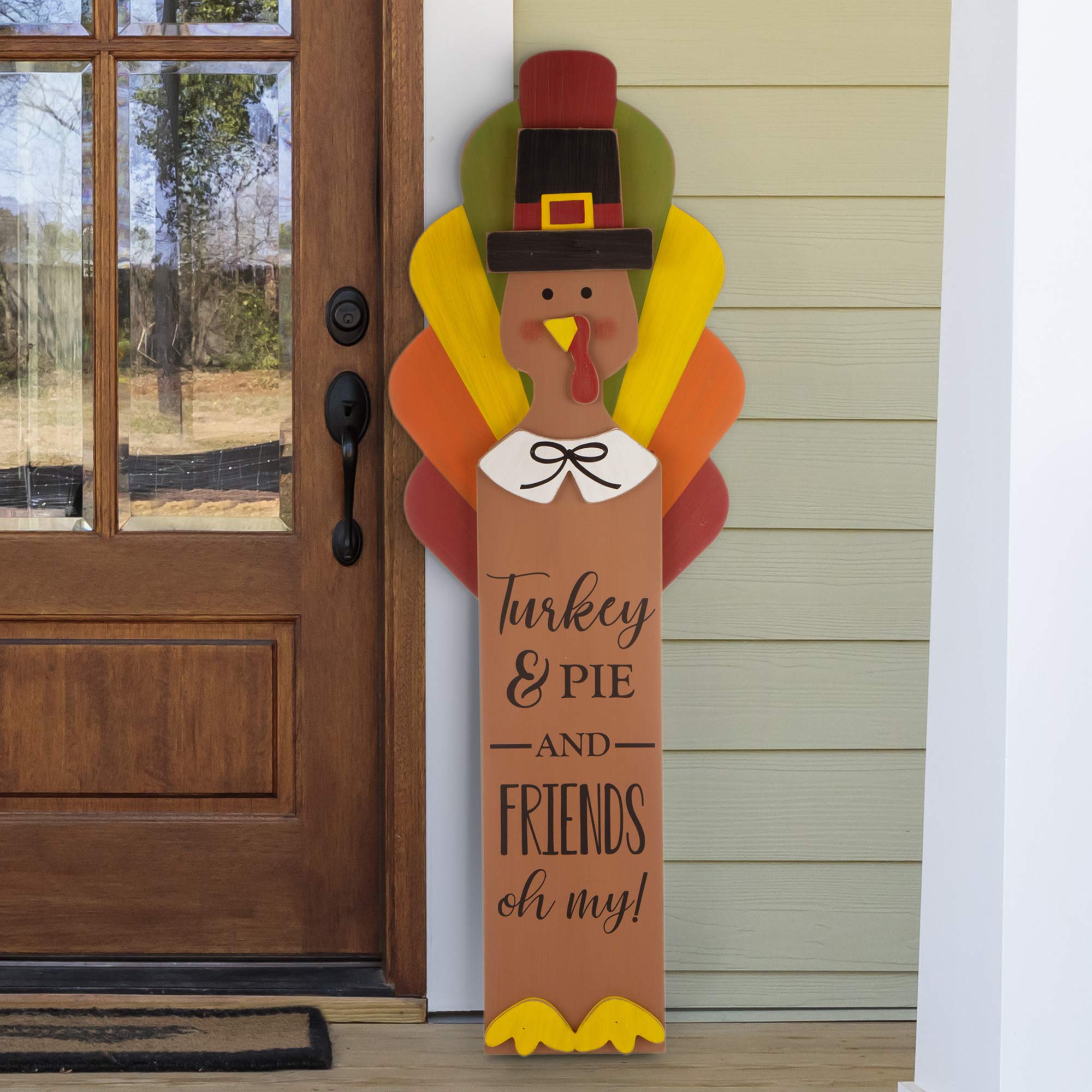 Thanksgiving Porch Sign Turkey 