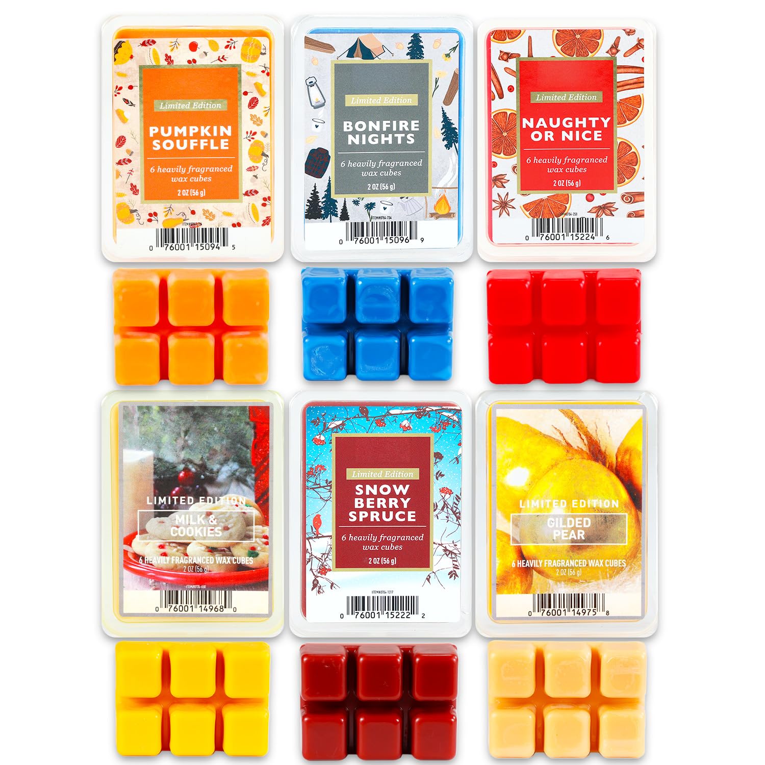 Cera perfumada para derretir cubos de cera aromática de larga duración 4