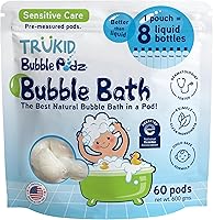 Vista 20 de TruKid Bubble Podz - Baño de burbujas para niños, niños pequeños y bebés, bomba de baño suave y refrescante sin lágrimas para piel sensible