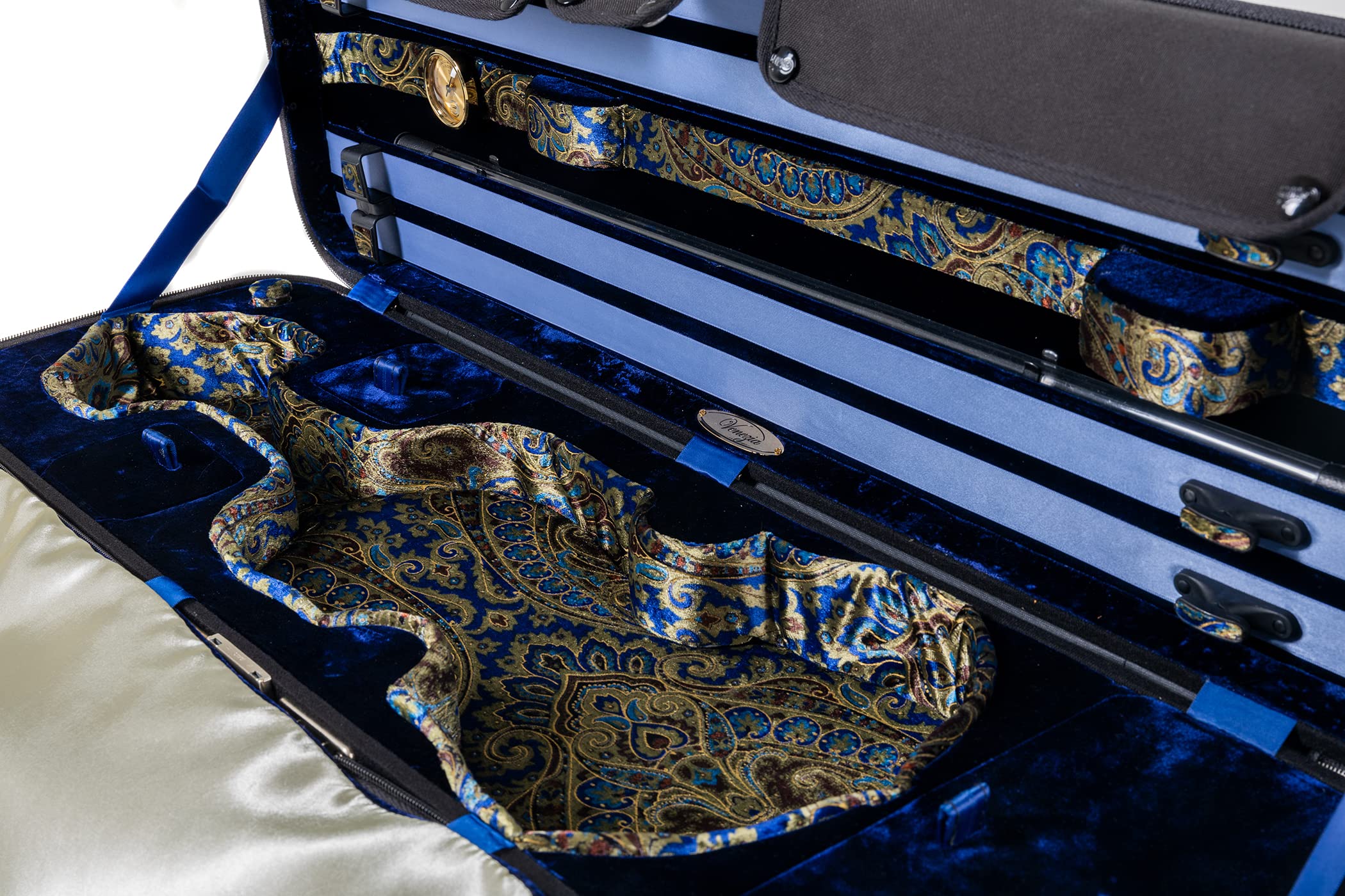 GEWA Violin case Liuteria Venetian 4/4 : Amazon.co.uk: Musical