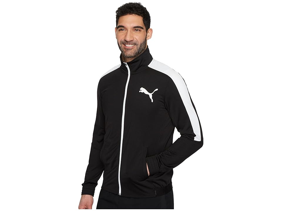 

PUMA Contrast Jacket (Puma Black/Puma White) Men's Coat