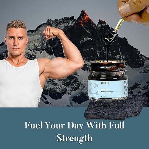 Miniatura 8 de Mars Pure Himalayan Shilajit Gold (resina)  Shilajit orgánico prémium procedente de Himalayas de gran altitud  Potenciador de energía natural,