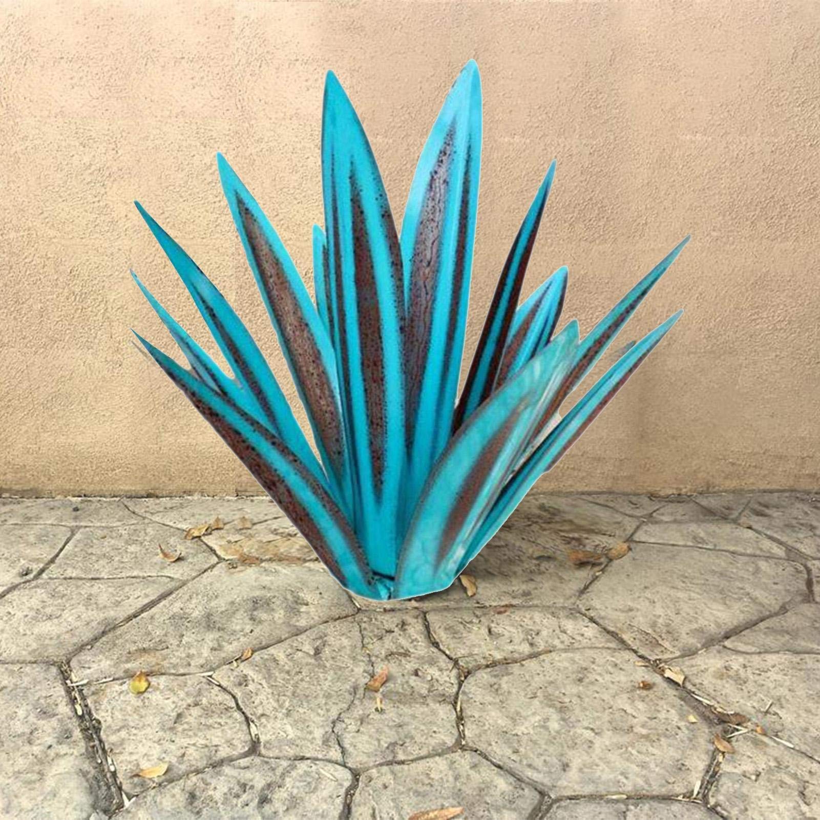 Tequila Scultura Rustica Fai da Te Metallo Agave Pianta Giardino Arte da Giardino, Scultura Arte Giardino Prato Decorazione per Pavimento