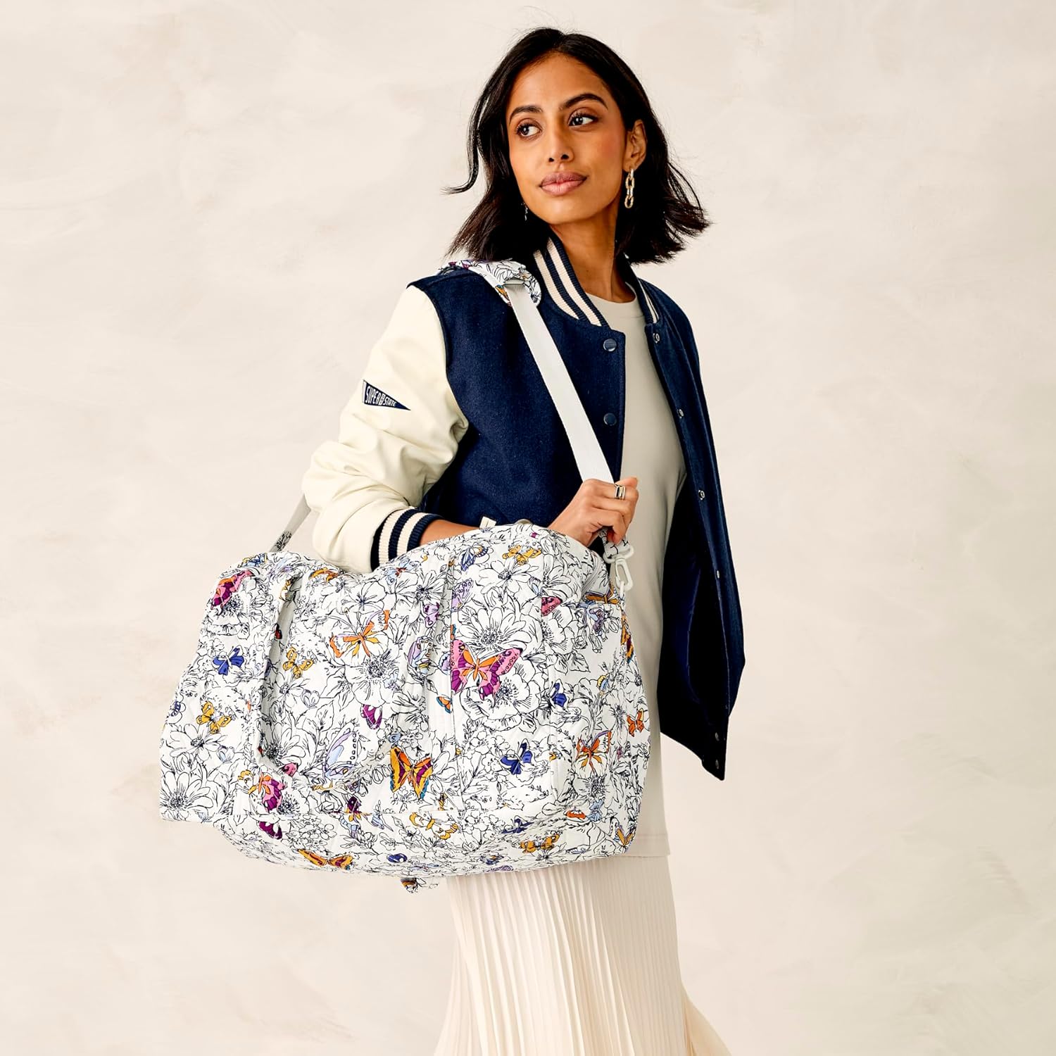 Women's Cotton Large Miramar Weekender - Image 2