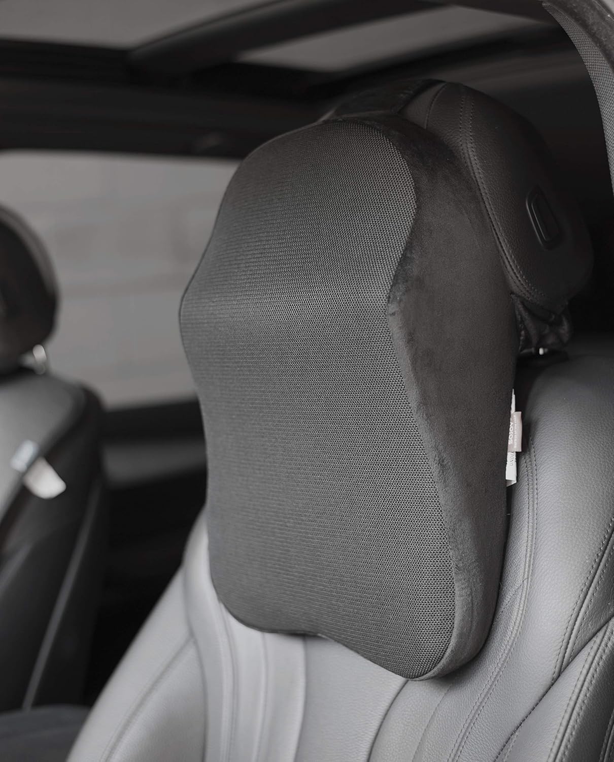 Sojoy Patented Universal Ergonomic Streamlining Car Seat/Cushion Lumbar and Neck Support (17x12x5)