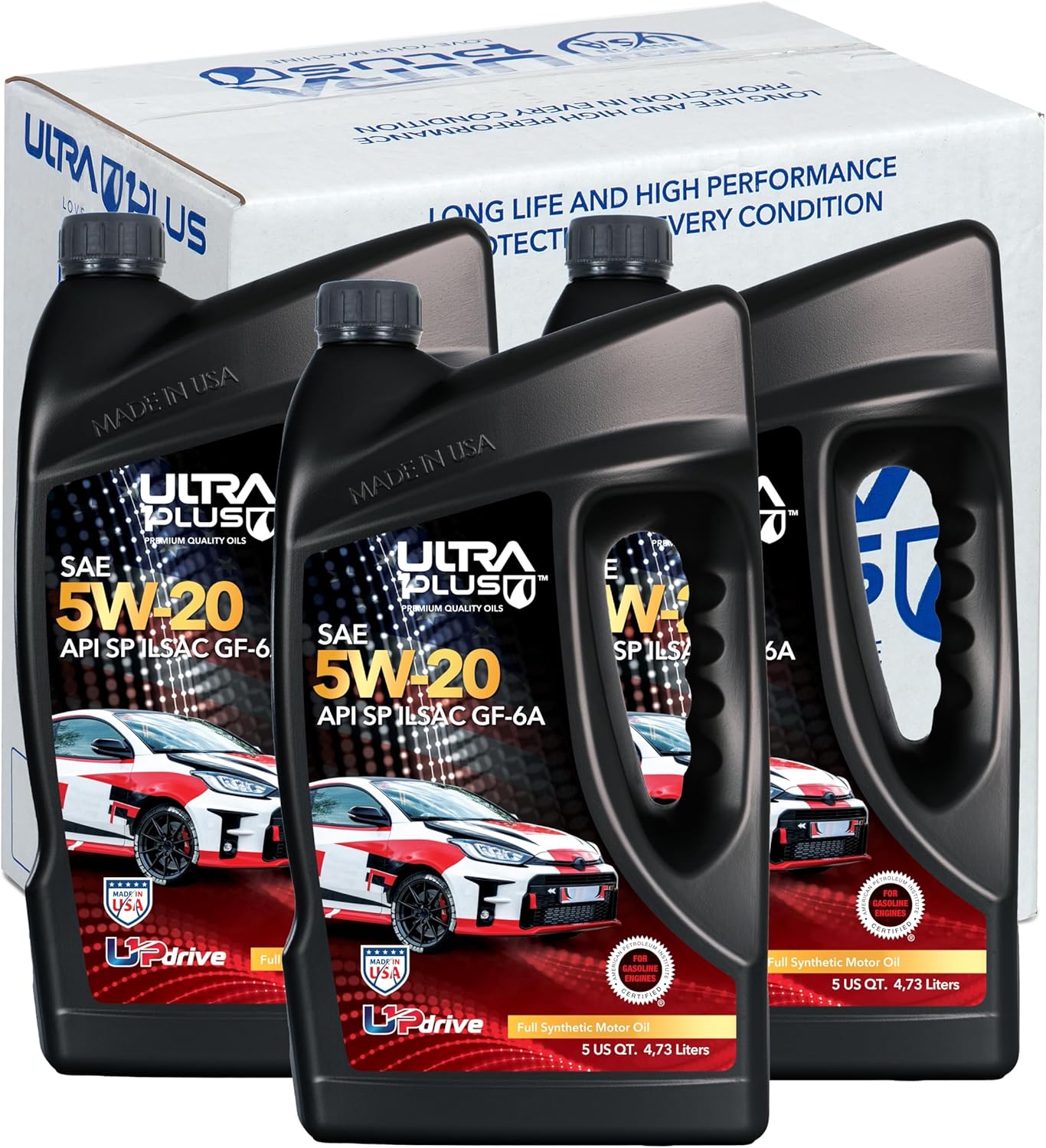 ULTRA 1PLUS SAE 5W-20 Full Synthetic Motor Oil API SP ILSAC GF-6A