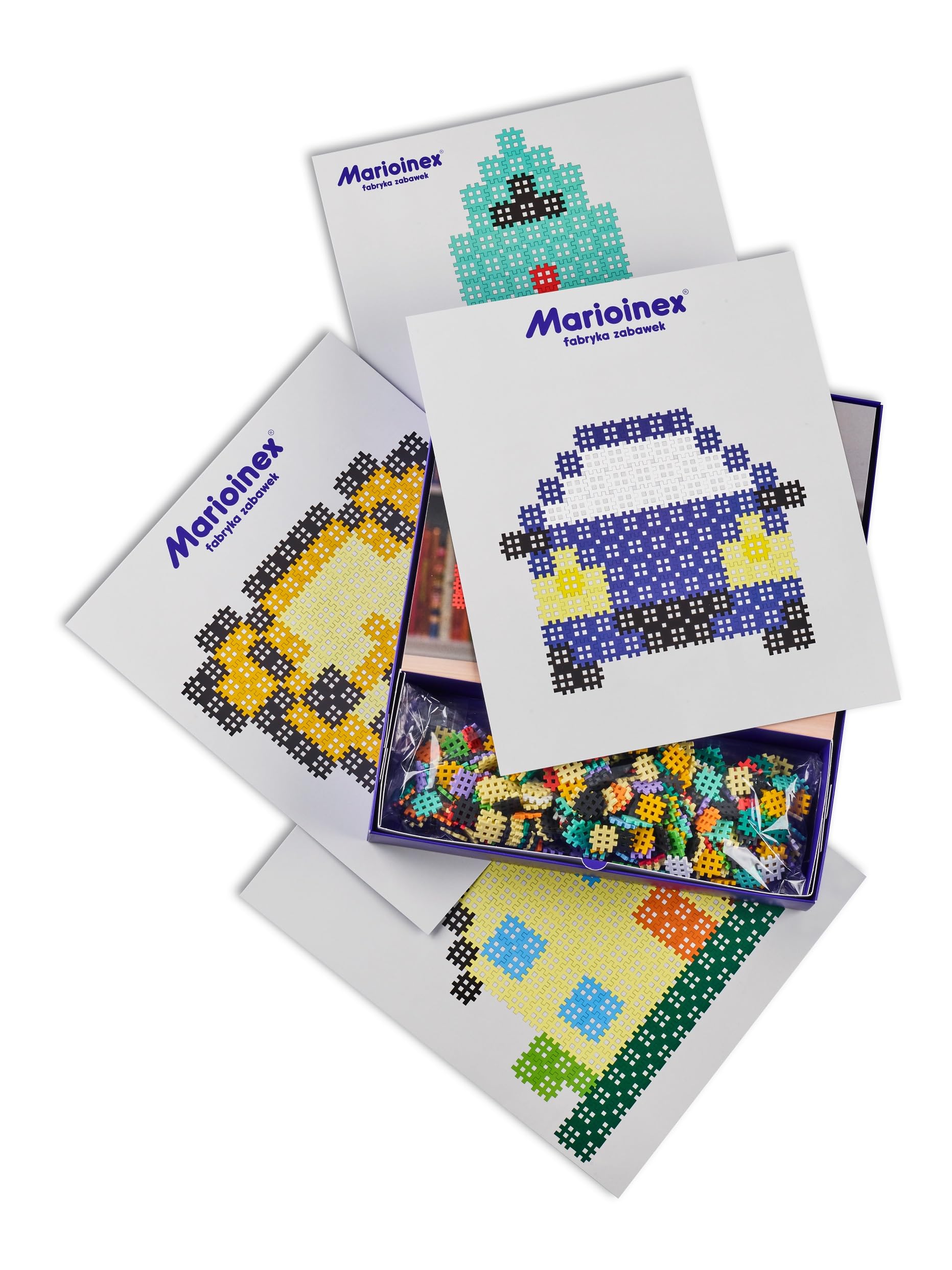 Marioinex 903025 klocki Micro Waffle Zestaw Przedszkolny zestaw 817 elementów