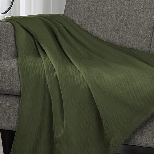 BLUENILEMILLS BNM algodón, transpirable, ideal para picnic, playa, viajes o campamento, manta térmica, decoración de dormitorio, ropa de cama