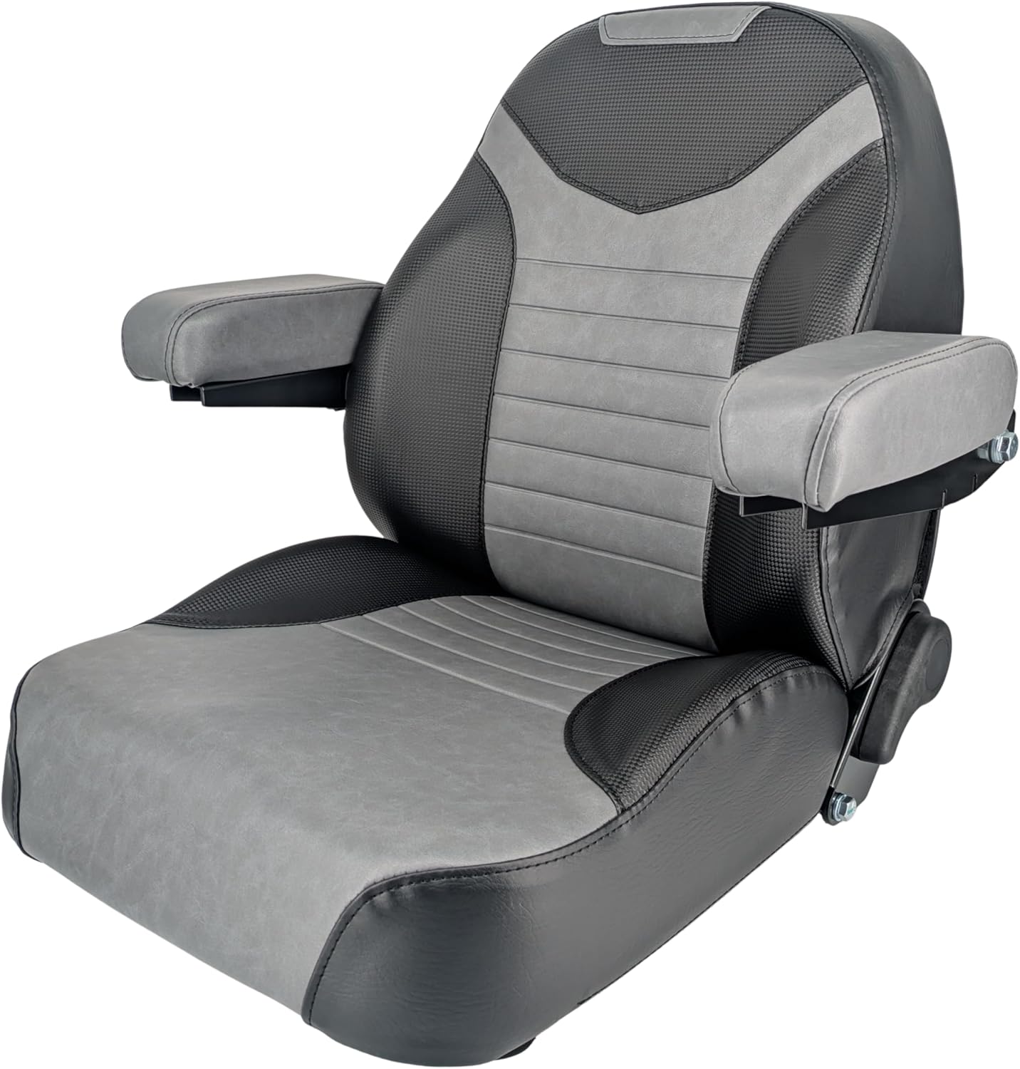 Comfort Plus HIGH-BACK Mower Seat – 1 YEAR WARRANTY – Fits Scag, Ferris, Hustler, Gravely, Bad Boy, Kubota, Toro, Toyota, Hyster, Yale, Zero-Turn Mowers, Tractors & Forklifts