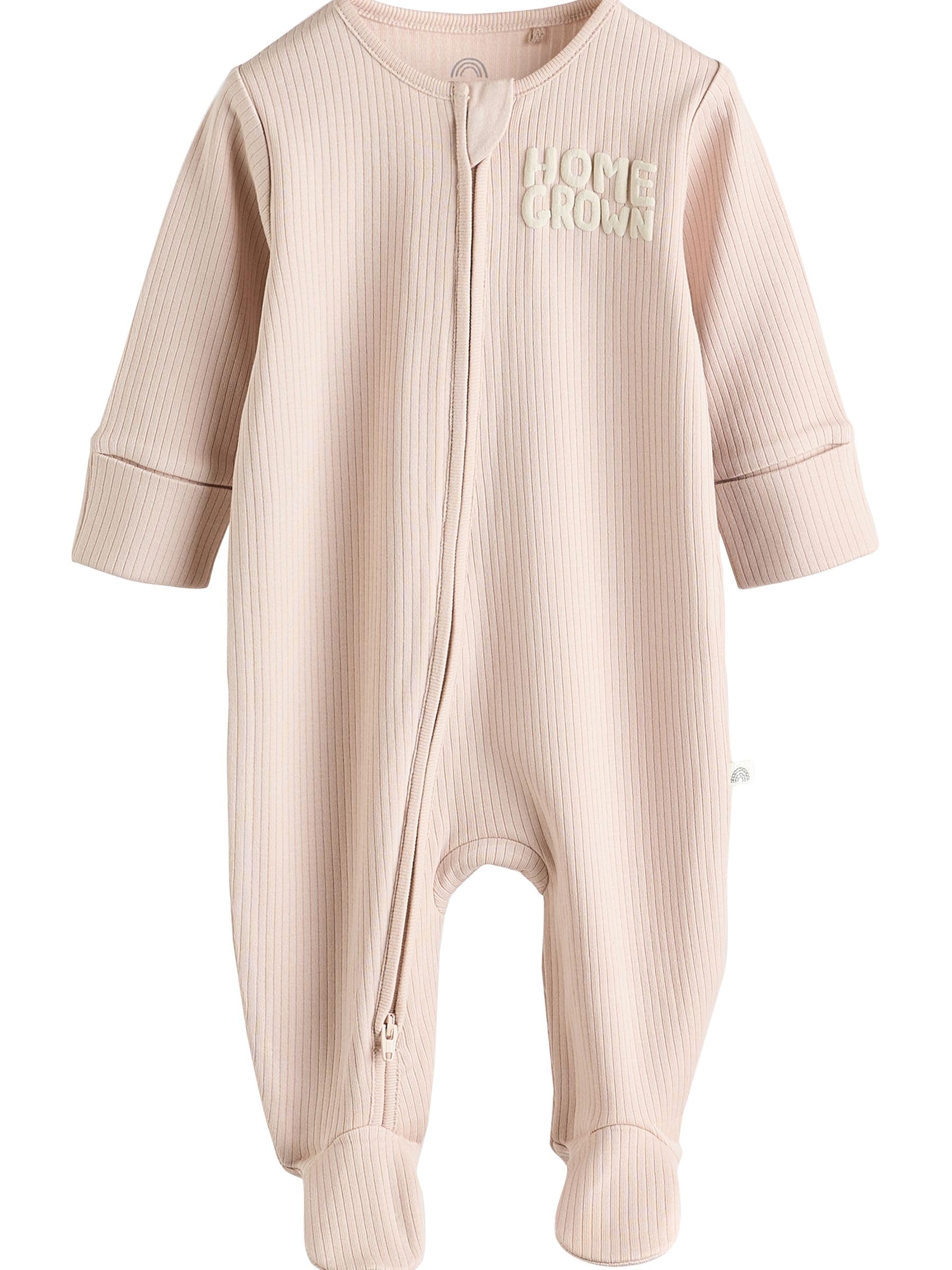 NEXT Bebés niño Pack de 3 Pijamas de Animales con Eslogan