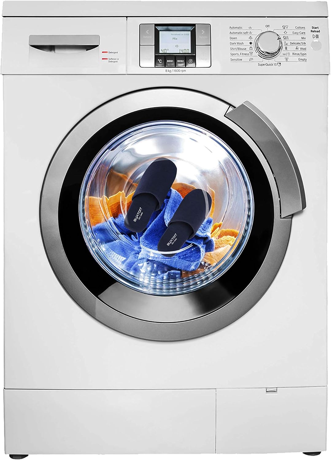 BUXTON Cozy Lightweight and Memory foam Indoor Slippers for Womens and Mens(unisex), Foldable Slippers with Mesh bag-For Home,Travel,Spa and Hotel - Image 7