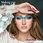 JOSCHOO Reading Glasses 6 Pack Blue Light Blocking Readers Spring Hinge Glasses for Reading for Men and Women