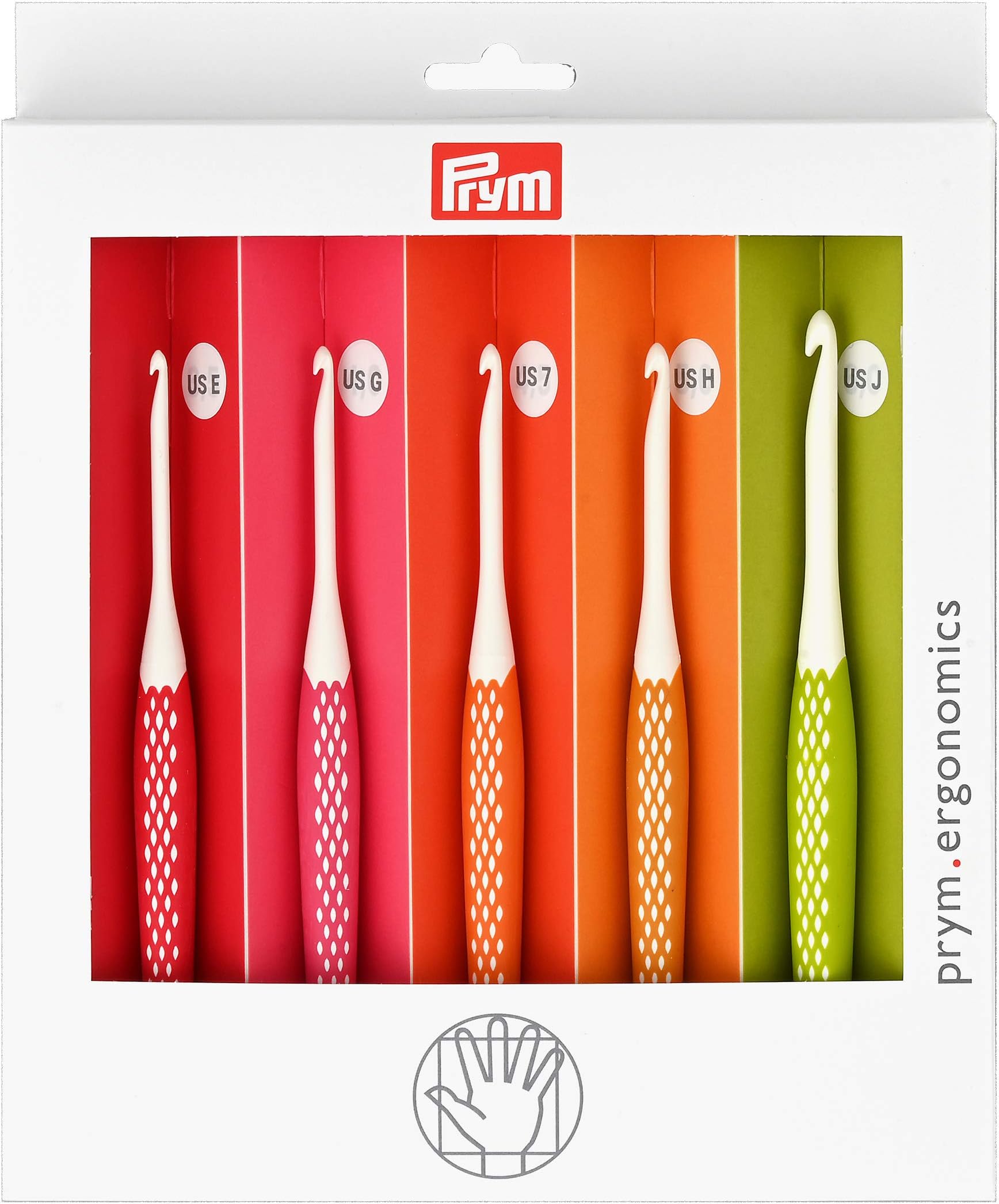 Susan Bates Steelite Soft Ergonomic Steel Crochet Hook Set-Fine