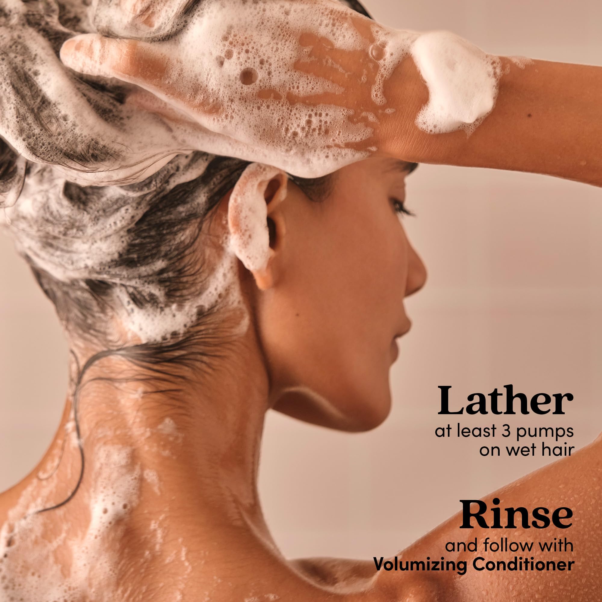 Fable and Mane Volumizing Shampoo for Fine Hair (250 ml). Szampon bez siarczanów, szampon do cienkich włosów, wegański i pozbawiony cruelty-Free Volumising Hair Products - Genuine Fable & Mane Natural