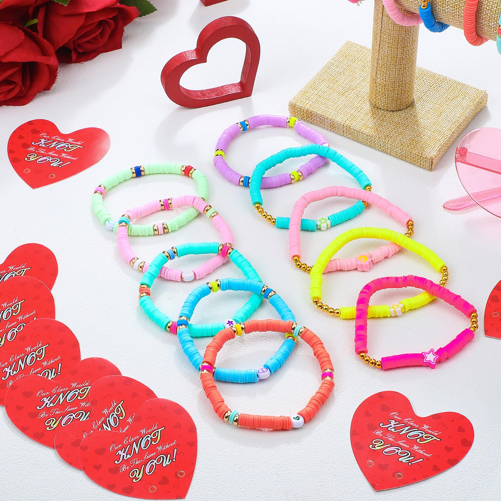 Tondiamo 3 Pulseras De La Amistad Tejidas Con Lazo, Estilo