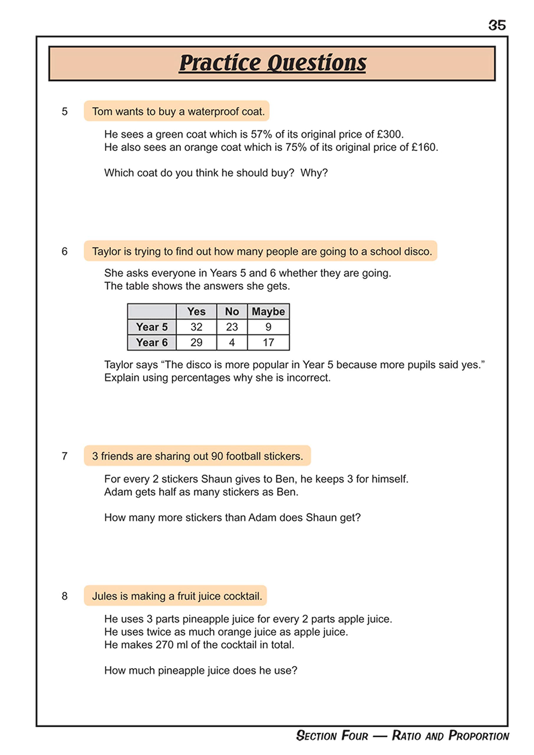 KS2 Maths Targeted Study Book: Challenging Maths - Year 6 St - Image 12