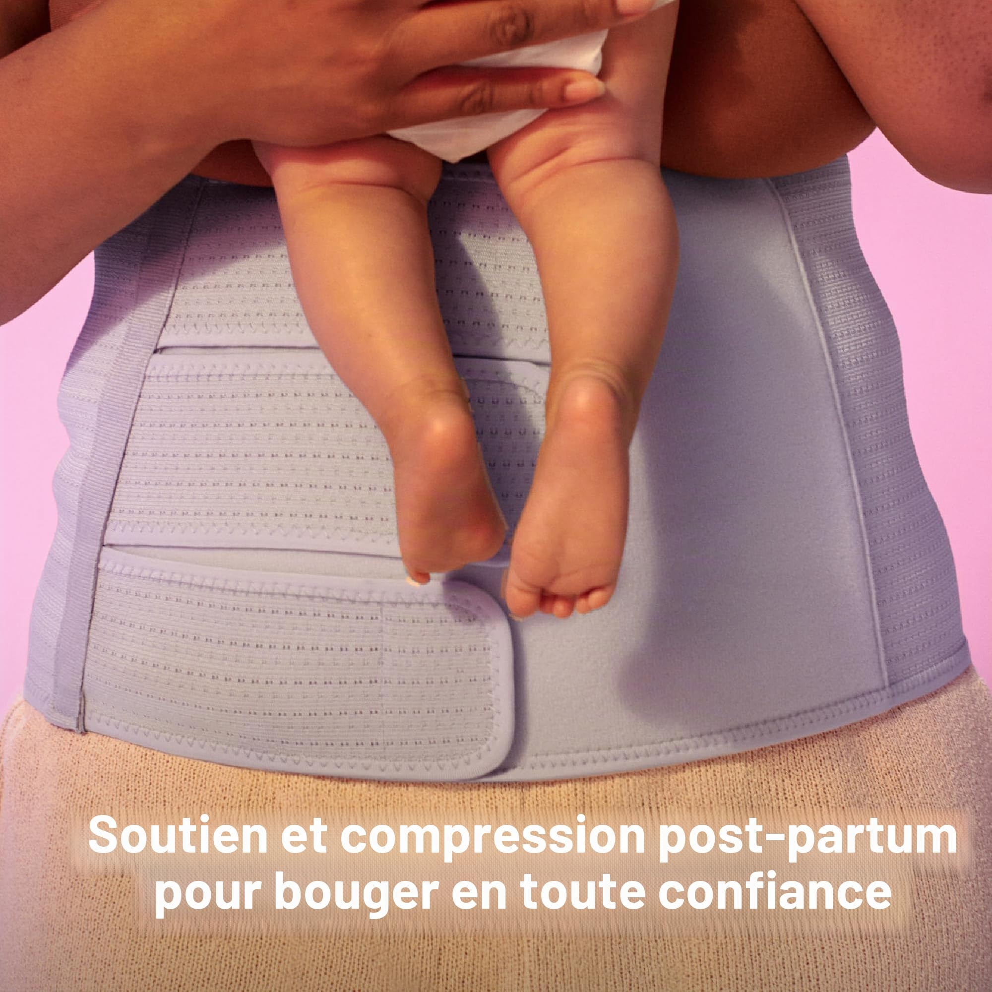 Frida Mom Kit indispensable pour la récupération par césarienne pour le travail, l'accouchement et le post-partum : chaussettes, biberons, culottes jetables, liant de soutien abdominal, lingettes de