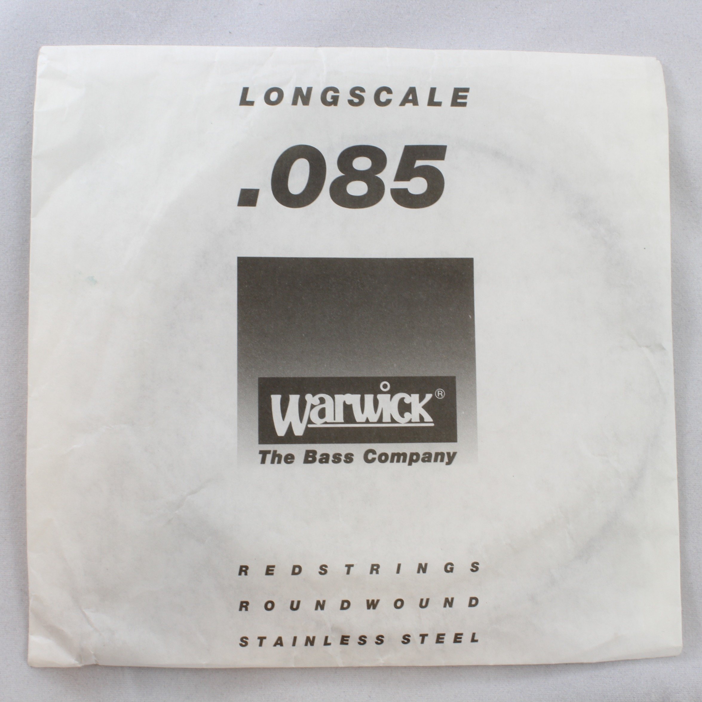 Warwick 42085 Stainless Steel Single String Red
