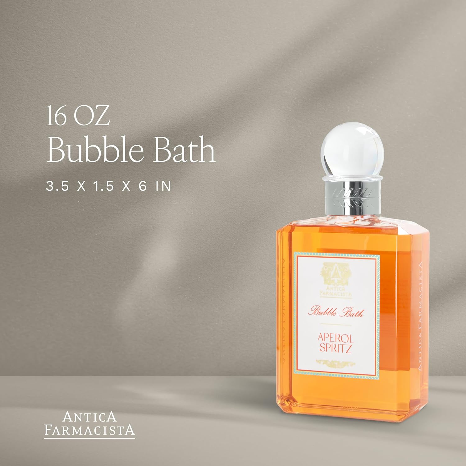 Antica Farmacista Bubble Bath - Relaxing Foam Bath with Honey, Jojoba Oil & Aloe Vera - Luxury Gift for Any Occasion - Aperol Spritz, 16 fl oz