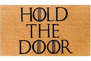 THEODORE MAGNUS Hold the Door Coir Doormat