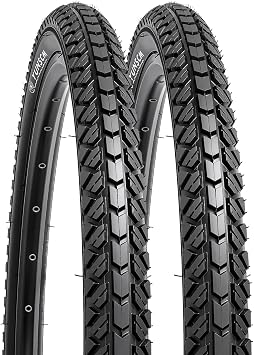 YUNSCM 26" Mountain Bike Tires 26x1.95/54-559 Foldable Bicycle Tires 2-PCS