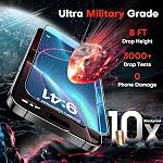 3 Pack for iPhone 16 Pro Screen Protector [Instant Installation][Auto-Dust Removal][HD Clear], Unbreakable 9H+Hardness Shatterproof Tempered Glass