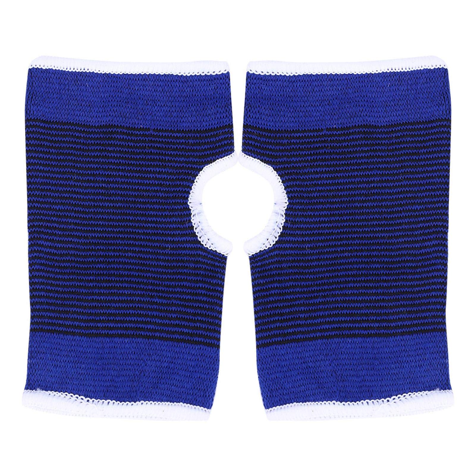 Polsino da Polso sviluppato Bretelle da Polso Supporto per la Mano Traspirante per Fitness per Sollevamento Pesi(Blu)