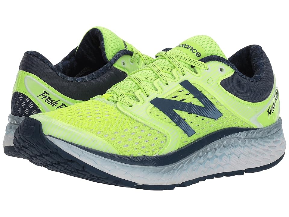 

New Balance Fresh Foam 1080v7 (Bleached Lime Glo/Vintage Indigo) Women's Running Shoes