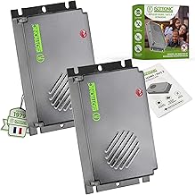 ISOTRONIC® Répulsif Contre Souris, Rats et Rongeurs à Ultrason (Set de 2)